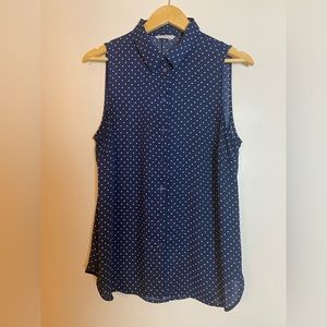 H&M Polka Dot marine blouse